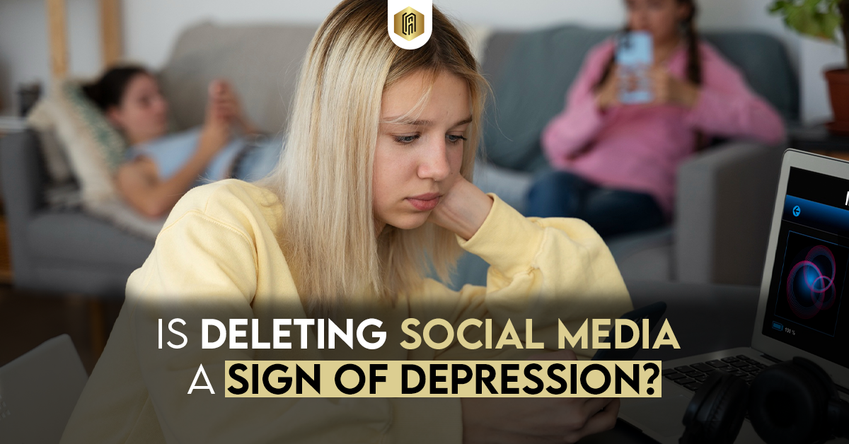 Is Deleting Social Media a Sign of Depression