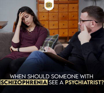 Someone with schizophrenia