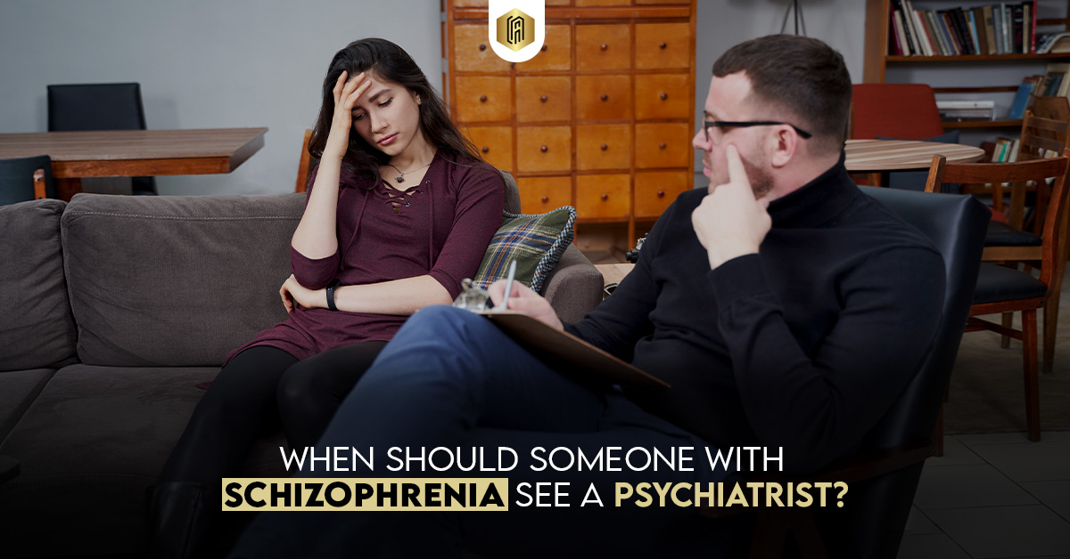 Someone with schizophrenia